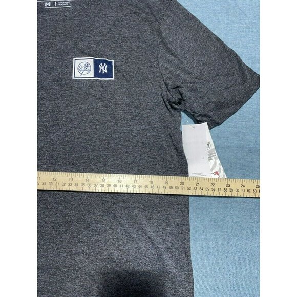 Hurley ‘47 New York Yankees T-Shirt Short Sleeve For Men Color Grey Size M - Picture 3 of 8